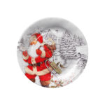 assiette plate de noel