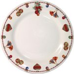 assiette plate de noel