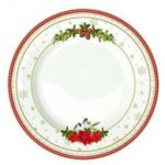 assiette plate de noel