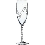 flute a champagne cristal d'arques fleury epi