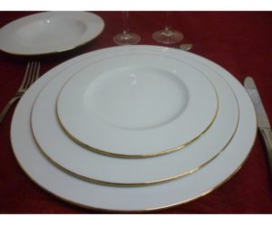 service de table assiette