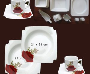 service de table complet 6 personnes