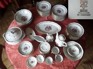 service de table fragonard porcelaine