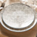 service de table peint a la main