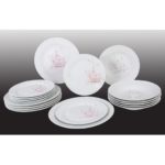 service de table rose de sable
