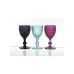 verre a pied rose