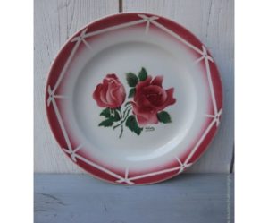 assiette a dessert ancienne