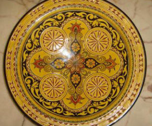 assiette creuse pour couscous