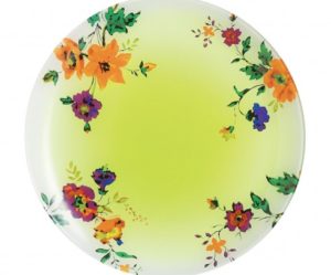 assiette plate luminarc verre