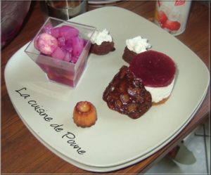 assiettes a dessert les gourmandes
