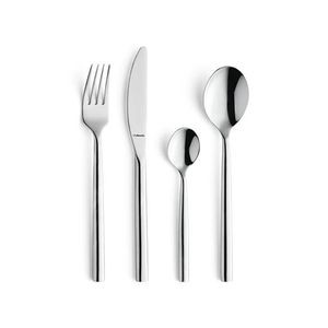 menagere 24 pieces en inox et manche couleur colorissimo