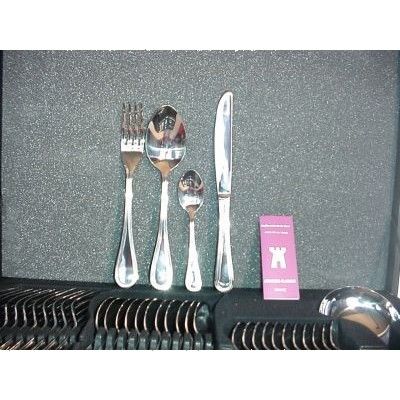 orfevrerie de la tour - menagere 49 pieces inox en ecrin dome