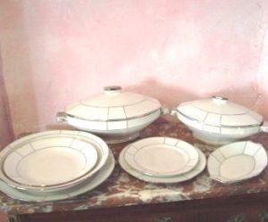 service de table ancien