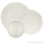 service de table faience blanc