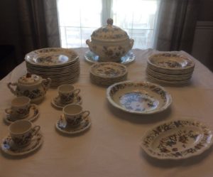service de table faience de sarreguemines