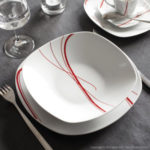 service de table rectangulaire nouvelle vague