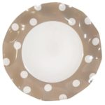 assiette plate a pois