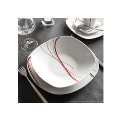 service de table zig zag