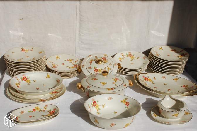 service de table porcelaine de limoges raynaud