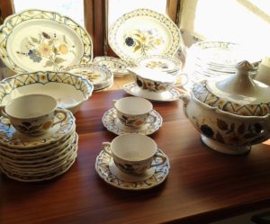 service de table style provencal
