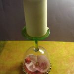 verre a pied fait main