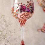 verre a pied fait main