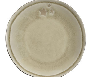 assiette plate etoile