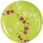 assiette plate green tea