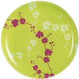 assiette plate green tea