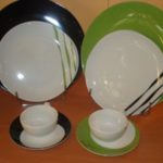 service de table vert