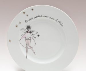 assiette a dessert porcelaine
