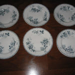 assiette plate acacia