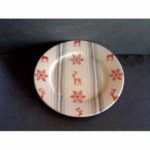 assiette plate acacia