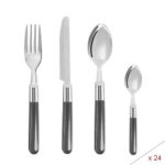 menagere 24 pieces cassiopee