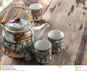 service de table chinois ou japonais