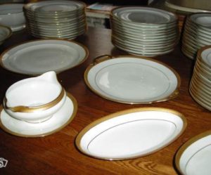 service de table en porcelaine de limoges occasion
