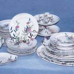 service de table faience anglaise