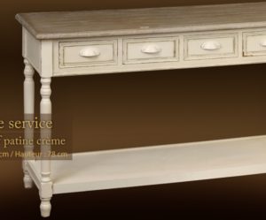 service de table shabby chic