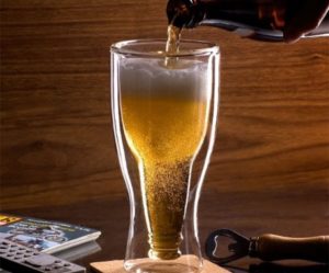 verre a biere upside down