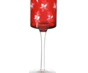 verre a pied rouge pas cher