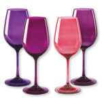 verre a vin de couleur