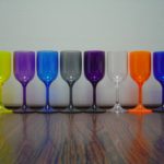 verre a vin de couleur
