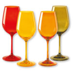 verre a vin de couleur