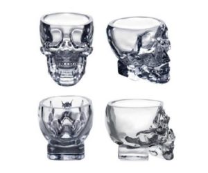 verre a whisky skull