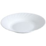 assiette creuse blanche casa