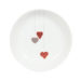 assiette creuse coeur