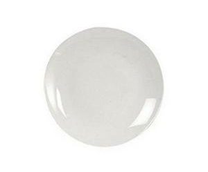 assiette plate blanche pas cher