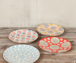 assiette plate bohemian
