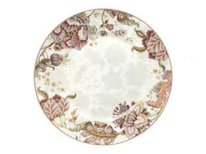 assiette plate cote table