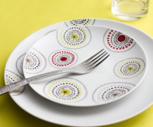 assiette plate moderne